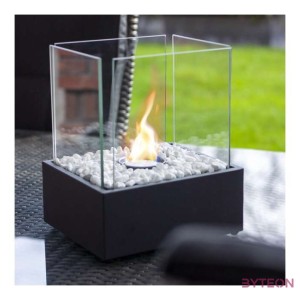 Bioethanol asztali kandalló, szögletes alakú, 25 x 28 cm