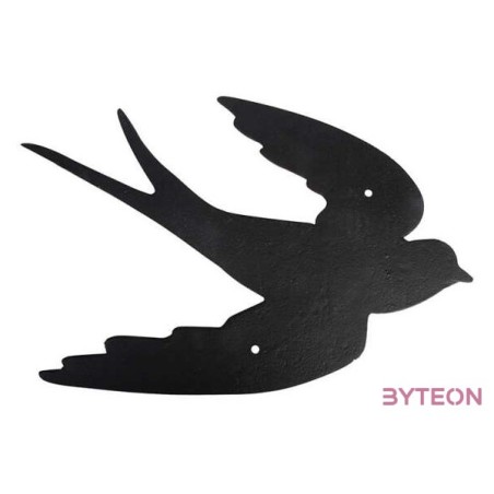 Öntöttvas fecske dekoráció, A, 38 cm