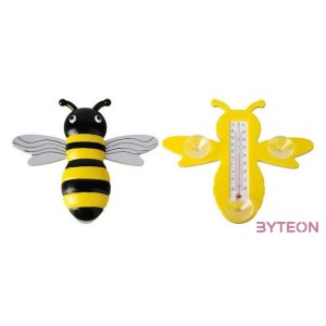 Méhecskés hőmérő, 22 x 21 cm