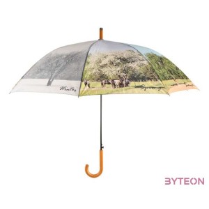 Négy évszak esernyő, 120 cm átmérőjű