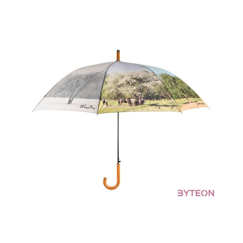 Négy évszak esernyő, 120 cm átmérőjű