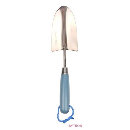 Rozsdamentes acél kézi ásó, sötétkék