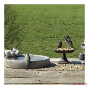 Beton madáretető és itató tál, 29 cm átmérőjű