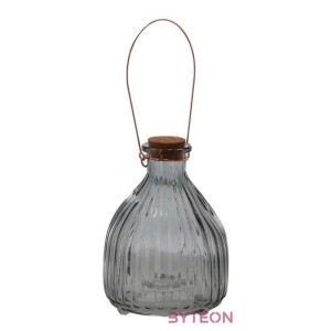 Üveg darázscsapda, 18 cm, szürkéskék