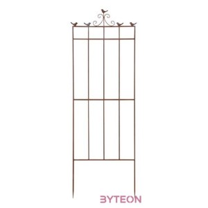 Növény kitámasztó állvány, madár díszítéssel, 52 x 160 cm