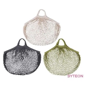 Retró bevásárló táska, szürke