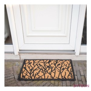 Madaras gumi és kókuszrost lábtörlő, 75 x 45 cm