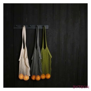 Vállra akasztható retró táska, törtfehér