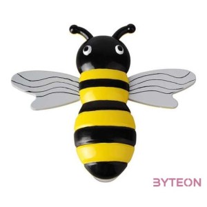 Méhecskés hőmérő, 22 x 21 cm