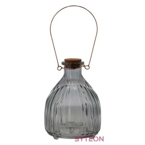 Üveg darázscsapda, 18 cm, szürkéskék