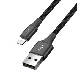 Baseus Fast 4 az 1-ben USB-kábel 2xUSB-C / Lightning / Micro 3,5A 1,2 m (fekete)