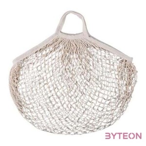 Retró bevásárló táska, törtfehér