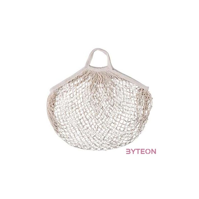 Retró bevásárló táska, törtfehér