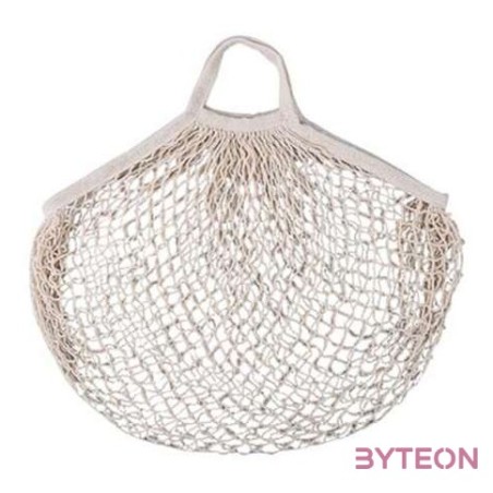 Retró bevásárló táska, törtfehér