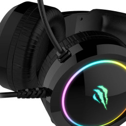 Havit GAMENOTE H2232D RGB USB + 3,5 mm-es gamer fejhallgató