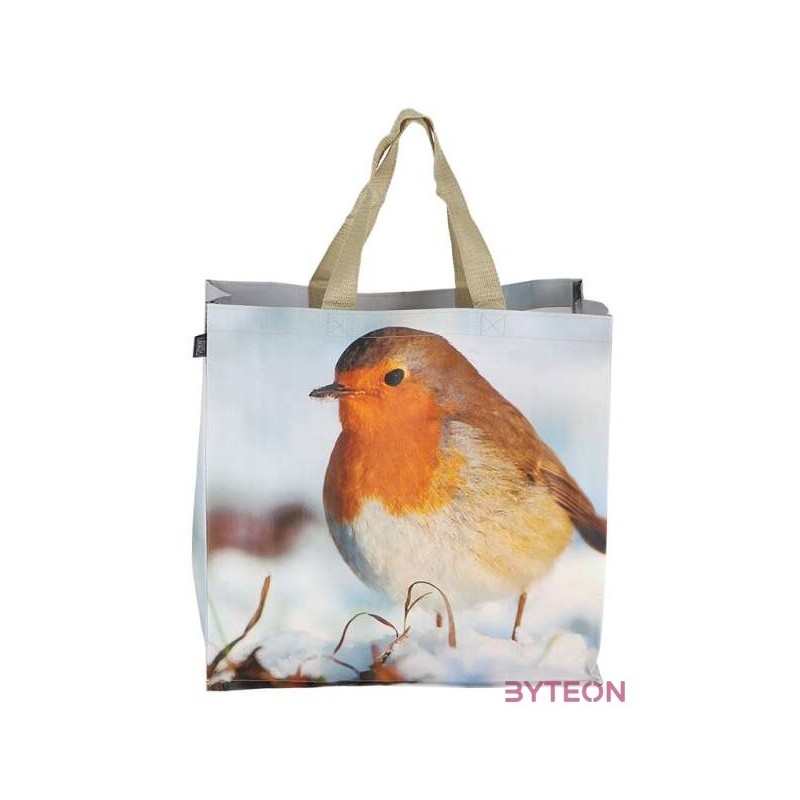 Vörösbegyes táska, 40 x 40 cm