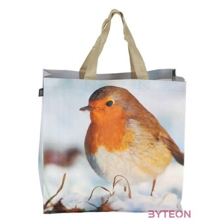 Vörösbegyes táska, 40 x 40 cm