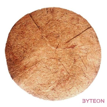 Kókuszrost betét, 35 cm átmérőjű virágkosárhoz