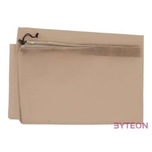 Levegő, fény és csapadék áteresztő fagyvédő huzat, növénytakaró, zipzárral és összehúzó madzaggal, 120x180 cm