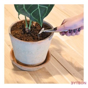 Rozsdamentes acél gereblye szobanövényekhez