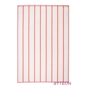 Csíkos kültéri szőnyeg, 120 x 180 cm, piros