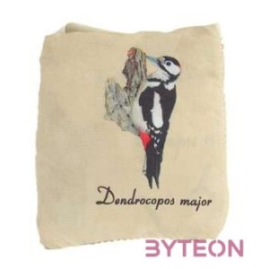 Összehajtható madaras táska, 47 x 50 cm