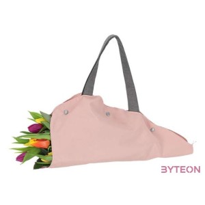 Mezei virág mintás virágtartó táska, pink