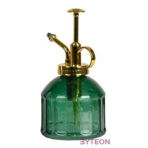 Klasszikus növénypermetező üvegből, 0,2 literes, zöld