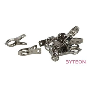 Fém növény csipesz szett, 12 db-os