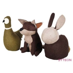 Erdei állatos ajtókitámasztó, fácán, 1,5 kg