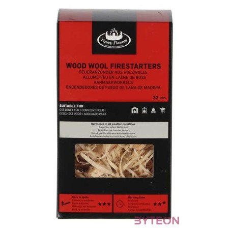 Faháncs csomag tűz és grill begyújtásához, 32 db-os