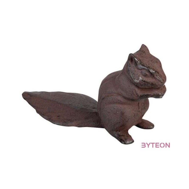 Öntöttvas ajtókitámasztó mókus, 0,6 kg