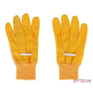 Kerti kesztyű, 23 cm, sárga