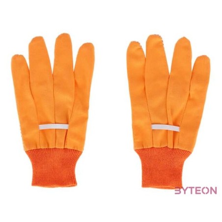 Kerti kesztyű, 23 cm, narancssárga