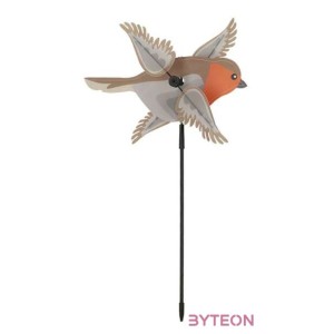 Leszúrható szélforgó, vörösbegyes, 91,5 cm