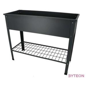 Fém magaságyás, antracit szürke, 100 cm