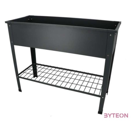 Fém magaságyás, antracit szürke, 100 cm