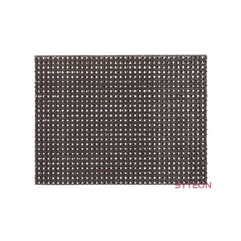 Lábtörlő vízlepergető sörtékkel,  58 x 28 cm, szürke