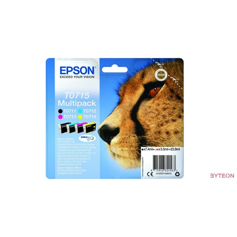 Epson T0715 - Multipack (4db-os csomag)