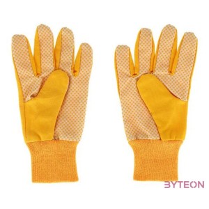 Kerti kesztyű, 23 cm, sárga