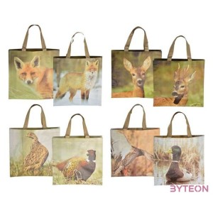 Bevásárló táska, vadkacsás, 40 x 40 cm