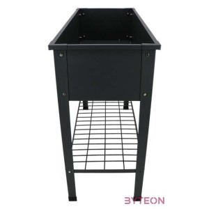 Fém magaságyás, antracit szürke, 100 cm