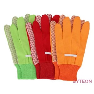 Kerti kesztyű, 23 cm, narancssárga