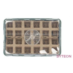 Újrahasznosított műanyagból készült mini üvegház, L