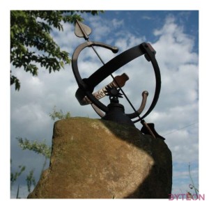 Öntöttvas napóra, 30 cm