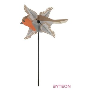 Leszúrható szélforgó, vörösbegyes, 91,5 cm