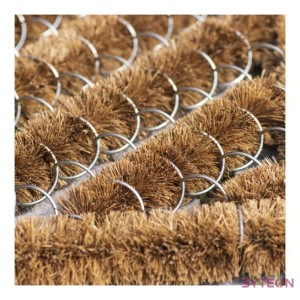 Drót fonásos kókuszrost lábtörlő, 60 x 40 cm