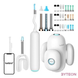 Otoszkóp fültisztító kamerával Bebird Home 30S (fehér)