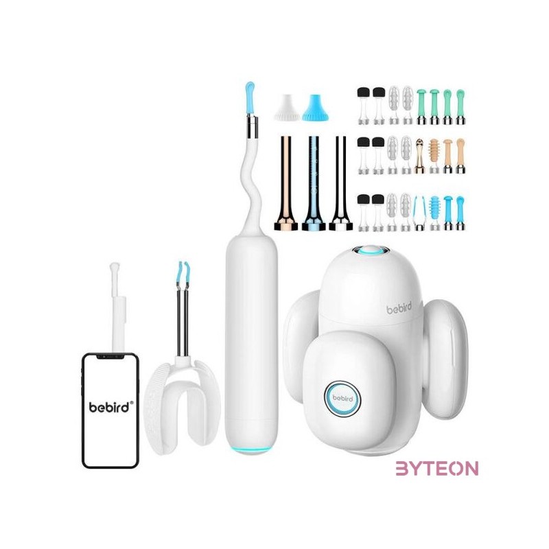 Otoszkóp fültisztító kamerával Bebird Home 30S (fehér)