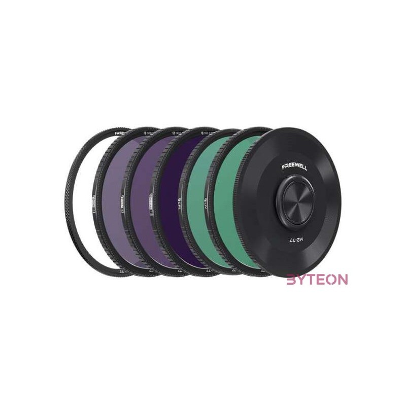 Five filters kit Freewell M2 Series Quick Swap 77mm